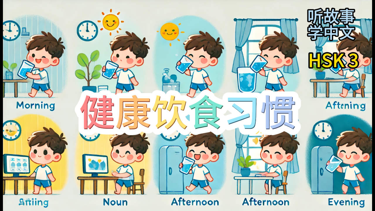 小明的健康饮食习惯 (LEVEL 3)